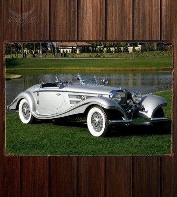 Металлическая табличка Mercedes-Benz 500K Special Roadster 413